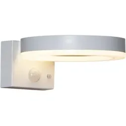 Star Solar Wandleuchte VIDI Weiss 16 x 7 cm - LED Solar-Wandleuchte mit Bewegungssensor, 500 Lumen für Sicherheit im Außenbereich, ideal für Eingänge und Wege.