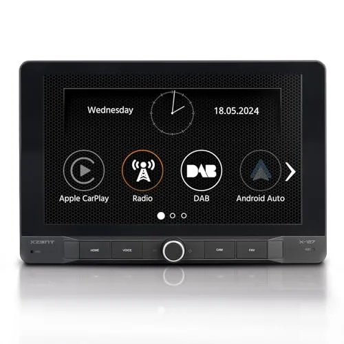 XZENT X-127 – 1-Din Autoradio mit 9