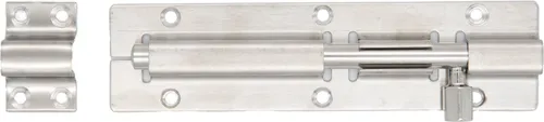Türriegel Grendelriegel Edelstahl Schieberiegel Torriegel Möbel Bolzen Riegel 150mm