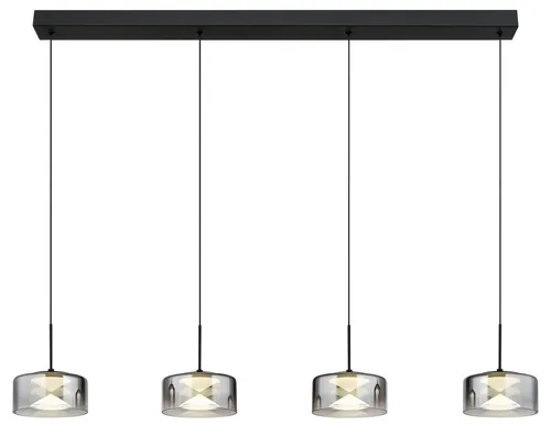 GLOBO LIGHTING LED Pendelleuchte BELINDA, 4-flammig von Globo Lighting