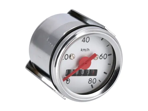 Tachometer Ø48mm bis 80km/h - für Simson KR51, SR4-1, SR4-2, SR4-3, SR4-4