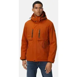 camel active Funktionsjacke mit abnehmbarer Kapuze Langarm Abnehmbare Kapuze Reflektierende Details orange 30