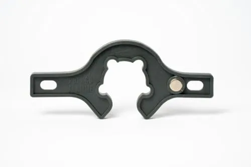 Bluecraft Pott & Flamme Gasflaschen-Schlüssel Mini-Tool magentisch Gasgregler-Löser Gasflasche Camping Caravan Wohnmobil Gasgrill Handwerk