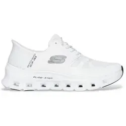Skechers Damen Glide-Step Pro Sneaker, weiß, 38 EU - Damen-Sneaker mit atmungsaktivem Mesh-Obermaterial und elastischen Schnürsenkeln für optimalen Komfort und Flexibilität.