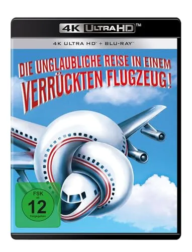 Vorbestellung: Die unglaubliche Reise in einem verrückten Flugzeug - 4K Ultra HD - Filme in atemberaubendem 4K Ultra HD, ideal für Filmfans, die ein unvergessliches Seherlebnis suchen.