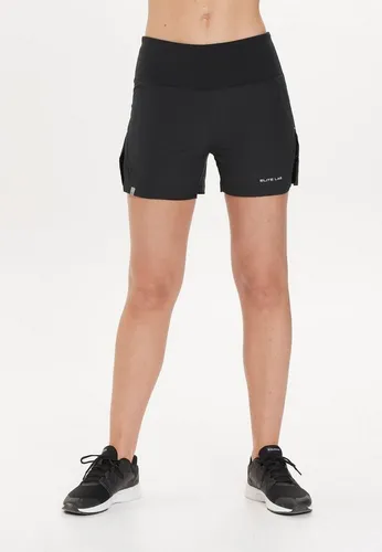 ELITE LAB Shorts Run Elite X1 mit integrierter Tight - Trainingshosen mit innovativer QUICK DRY Technologie, die für hohen Komfort und Atmungsaktivität sorgt. Ideal für Läuferinnen, die Funktionalität und Style schätzen.