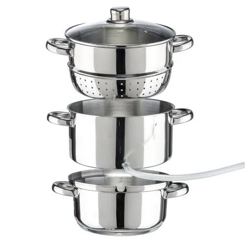 Haushalt International Entsafter aus Edelstahl