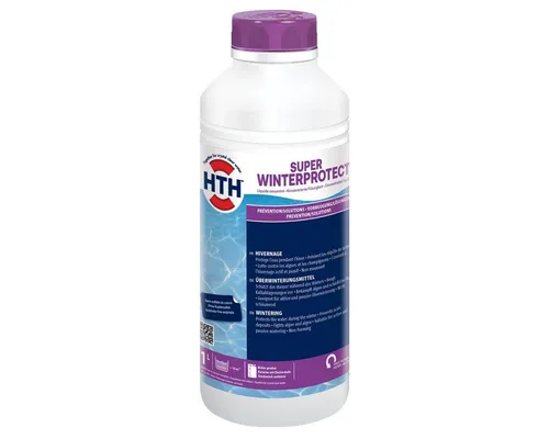 HTH Poolpflege Super Winterprotect 1 Liter Wintermittel Algezid präventiv schaumfrei