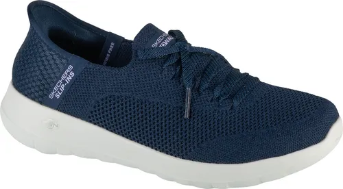 Skechers Slip-Ins: Go Walk Joy-Abby 124649 - Dunkelblau, Größe 38 - Sneaker mit Air Cooled Memory Foam für höchsten Komfort, rutschhemmender Sohle und praktischem Handsfree-Design zum einfachen Reinschlüpfen.