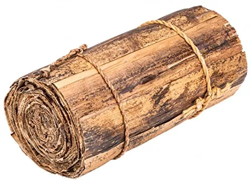 NaDeco Bananen Blatt Bündel, mit Einer Länge von ca. 40 cm | Banana bark Bundle | Bananen Palmen Rinde | Deko-Bündel | Naturdeko Bündel | Dekoratives Bündel aus echten Bananenblättern