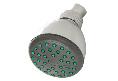 Sanixa Regenduschkopf Duschkopf Kopfbrause 1 Strahlart Antikalk Düsen Kopfdusche verchromt, (1-tlg), Antikalk Düsen Kopfdusche