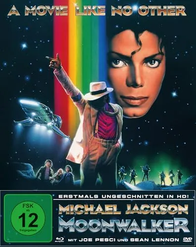 Moonwalker (Mediabook, Blu-ray+DVD) von Plaion Pictures