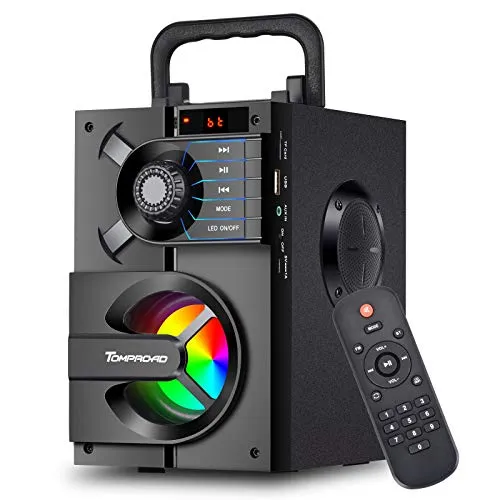 TOMPROAD Bluetooth Lautsprecher mit Subwoofer