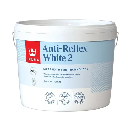Farbe Anti Reflex Weiße 3L Latexfarbe Wassergetragene Deckenfarbe