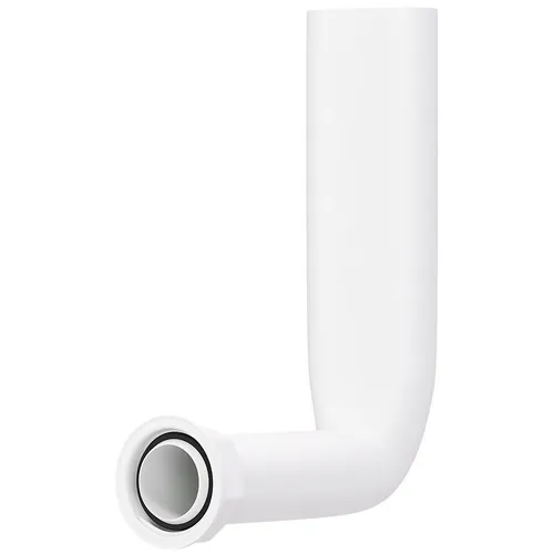 Winkelrohr Überlaufrohr 90° Rohr Ø25mm für Küchenspülen und Spülbecken