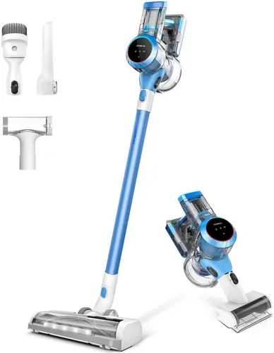 Tineco Pure One S11 Akku-Staubsauger - Beutelloser Akku-Hand- und Stielstaubsauger mit automatischer Saugleistungsanpassung und bis zu 40 Minuten Laufzeit, ideal für eine gründliche Reinigung.