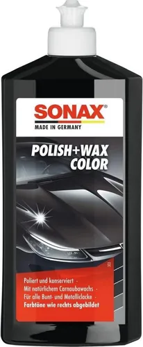 SONAX Polish & Wax Color schwarz 500 ml von SONAX