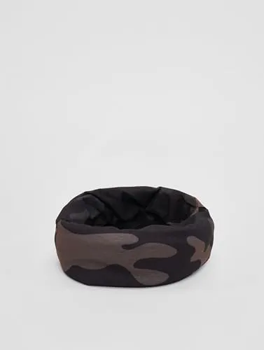 Brandit MULTIFUNKTIONSTUCH Fleece Winter SCHLAUCHSCHAL Mund-Nase-Maske Motorrad, Farbe:Darkcamo