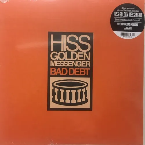 Hiss Golden Messenger Bad Debt NEW OVP Merge Vinyl LP