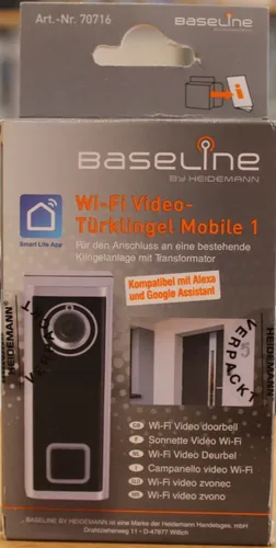 Heidemann WI-FI-Video Türklingel Mobile 1