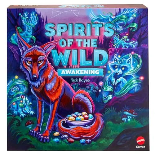 Spirits of the Wild - The Awakening (D) - Gesellschaftsspiel, fördert strategisches Denken und bietet stundenlange Unterhaltung in einer mystischen Welt mit interaktiven Geistern.