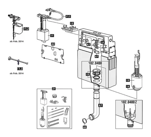 Schutzplatte Für Unterputz-wc-spülkasten Schwab 182.0400