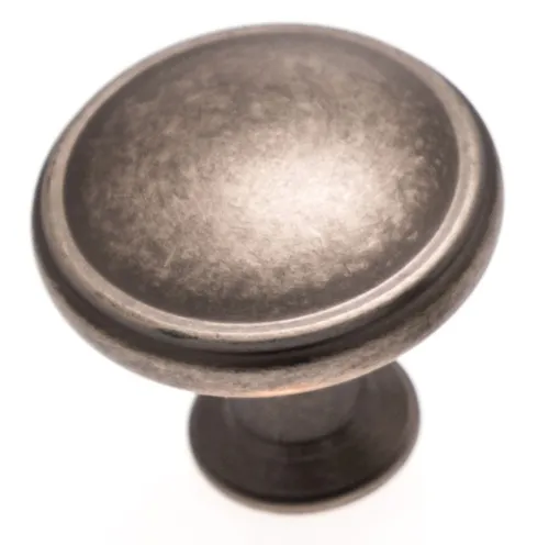 Möbelknopf Ø 30mm Silber antik Schrankknopf Landhausstil Möbelknöpfe Retro *2001