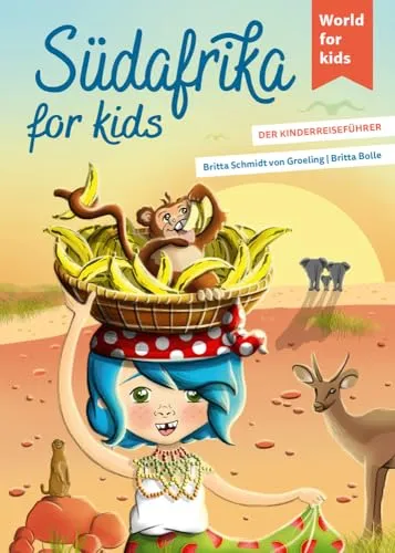 Südafrika for kids: Der Kinderreiseführer. Wissenswertes über Land und Leute. Mitmachbuch mit viel Platz zum Kreativsein für den nächsten ... den nächsten Familienurlaub. Für Kinder ab 6)