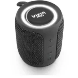 Vieta Pro Groove Bluetooth Lautsprecher 20W schwarz - Lautsprecher mit 20W Leistung, wasserfest nach IPX7 und bis zu 12 Stunden Akkulaufzeit – ideal für Outdoor-Aktivitäten und kabelloses Musikvergnügen.