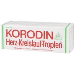 Korodin Herz-Kreislauf-Tropfen 100 ml - rezeptfreies Medikament zur Unterstützung des Herz-Kreislaufs, ideal für eine gesunde Durchblutung