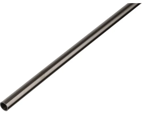 Alberts Rundrohr Edelstahl Ø12x1 Länge: 2 m - Hochwertiges Edelstahlrohr mit einem Durchmesser von 12 mm und einer Länge von 2 m. Ideal für vielfältige Anwendungen im Bau und Handwerk. Robust und langlebig in der Nutzung.