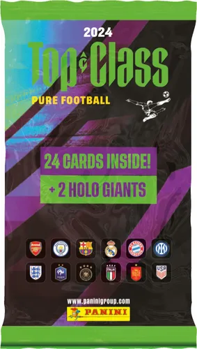 Panini Top Class FIFA 2024 Trading Cards Fat Pack 24 2 Holo Karten Giants, 004892B26FPF