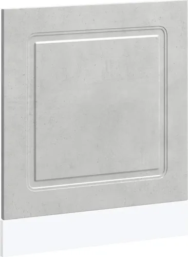 vidaXL Geschirrspülerblende Kalmar Betongrau - Geschirrspülerblende aus robustem Holzwerkstoff, schützt effektiv Ihre Spülmaschine und überzeugt durch pflegeleichtes, zeitloses Design in Betongrau.