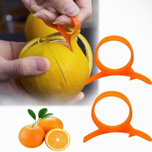 YUEMING 2 Stück Orangenschäler