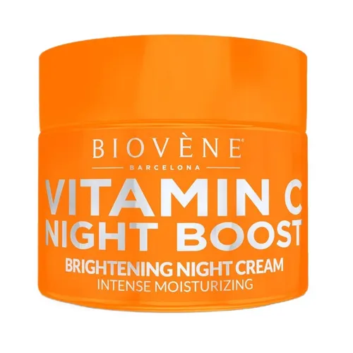 Vitamin C Night Boost nawilżający krem do twarzy na noc 50ml Biove 8436575095011