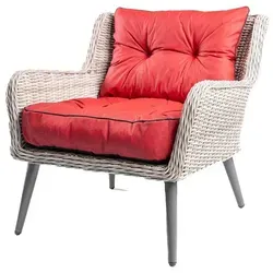 TexDeko Stuhlkissen Loungekissen Set für Rattanmöbel - Stuhlkissen für Rattanmöbel, UV-beständig und wasserabweisend. Hochwertige Füllung für optimalen Sitzkomfort und stilvolles Design, ideal für jede Gartengestaltung.