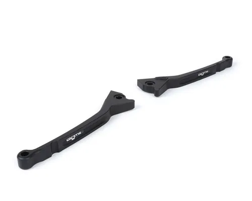 Bremshebel Set BGM schwarz matt CNC Sport lang 165mm für Vespa GTV, GTS 125-300