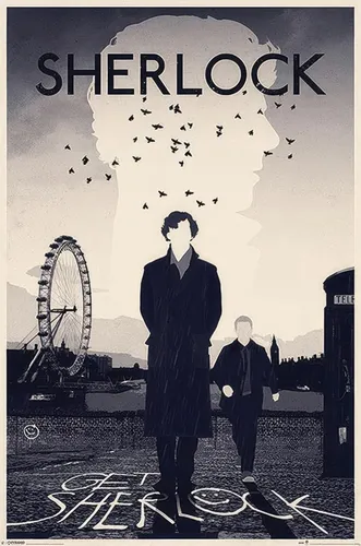 Sherlock Poster Get Sherlock 61 x 91,5 cm