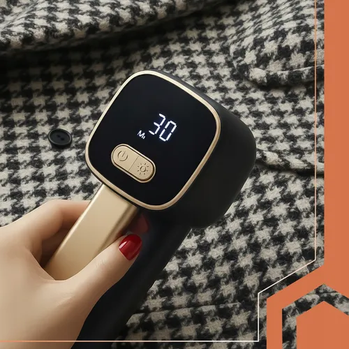 RUHHY Fusselentferner mit USB-C, LED-Display und leistungsstarkem Motor