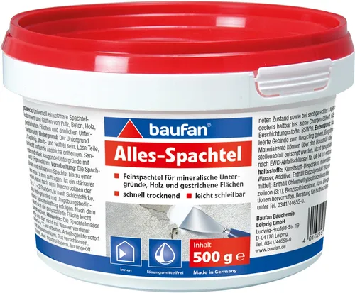 Baufan Alles-Spachtel (Feinspachtel) 500 g