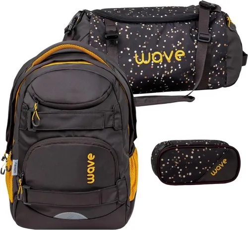 Wave Schulrucksack Set