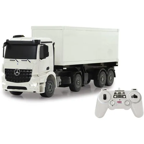 Jamara Mercedes-Benz Container LKW Arocs 1:20 2,4G - RC-Modelle, ferngesteuertes Modell mit 2,4 GHz Technologie für präzise Steuerung und großem Fahrspaß.
