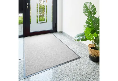 my home Fußmatte Emil in silber von OTTO home