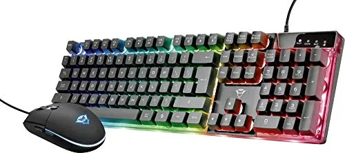 Trust GXT 838 Azor Gaming Tastatur & Maus Set von Trust
