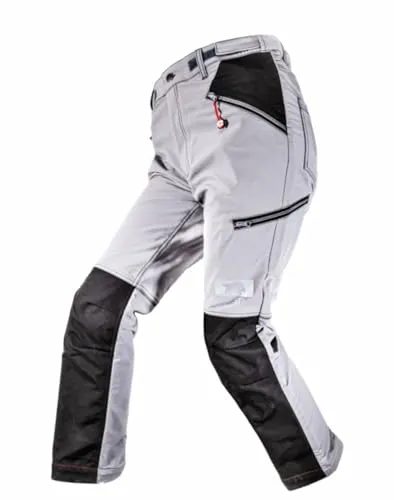 BULLSTAR Stretch-Hose FLEX-ON 52 – Platingrau (Material Polyester/Elasthan, Größe 52) 1231-0-4040-52