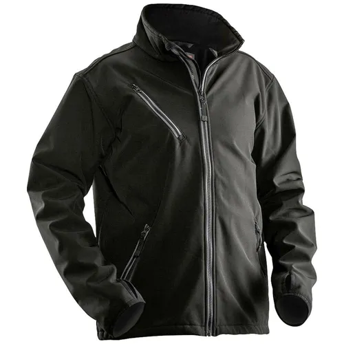 Jobman Softshelljacke 1201 Schwarz Gr. XXL - Arbeitskleidung & Uniformen - Winddichte Softshelljacke mit elastischem Material für mehr Bewegungsfreiheit und warmem Fleecefutter, ideal für kühle Tage.
