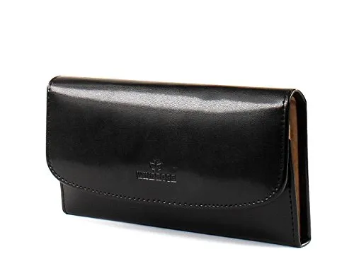 Windrose Schmucktasche Merino in Schwarz - Elegante Schmucktasche für Reisen und unterwegs. Praktische Aufbewahrungslösung in edler Lederoptik. Handgefertigt mit Liebe zum Detail – für stilvolle Sicherheit Ihrer wertvollen Schmuckstücke.