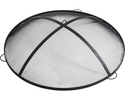 CookKing Funkenschutzgitter - Stahl Funkenfang 79 cm, robust und sicher für gemütliche Abende am Feuer