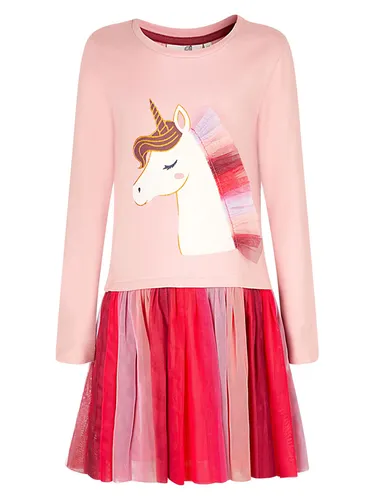 happy girls by Eisend Kleid in Rosa, Größe 86, Baby in pink von happy girls by Eisend