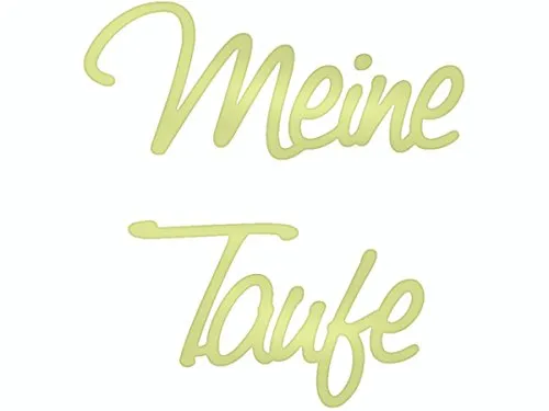 Knorr Prandell Wachsschrift Meine Taufe Gold